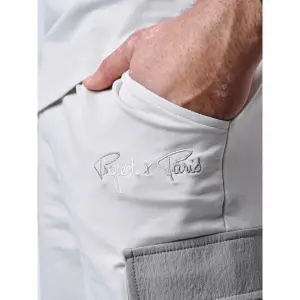 Shorts with contrasting logo band Project X Paris image-5