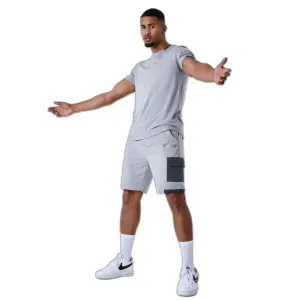 Shorts with contrasting logo band Project X Paris image-4