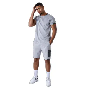 Shorts with contrasting logo band Project X Paris image-1