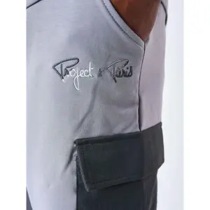 Shorts with contrasting logo band Project X Paris image-5