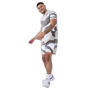 Wave effect tricolor shorts Project X Paris image-3