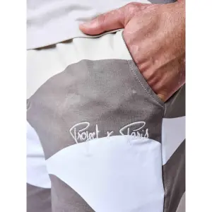 Wave effect tricolor shorts Project X Paris image-5