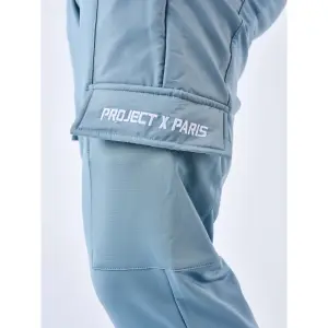 Pantalón de chándal estilo cargo liso Project X Paris image-5