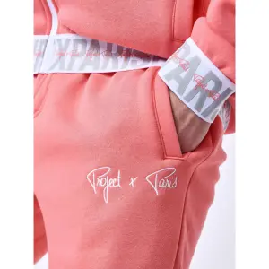 Joggingbroek met elastische band en logo Project X Paris image-5