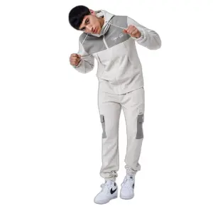 Two-tone jogging pants with pockets Project X Paris image-2