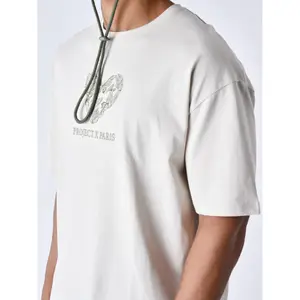 T-shirt bordada Project X Paris Heart Flutter image-4