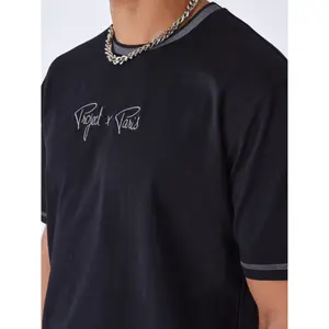 Klassisch besticktes T-Shirt Project X Paris image-4