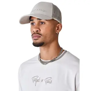 Klassisk T-shirt med broderier Project X Paris image-3