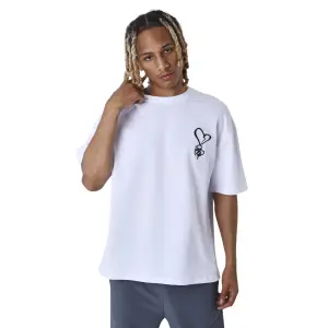 T-shirt bordada Project X Paris Street Heart image-0