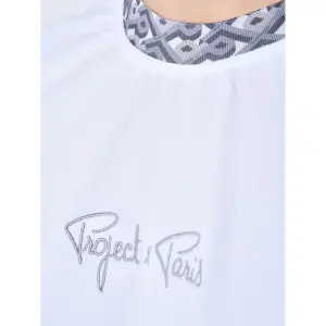 T-shirt clássica com gola gráfica Project X Paris Gaze image-4