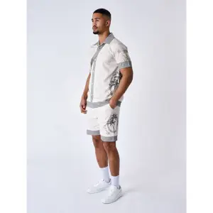 Camisa com estampado de palmeiras Project X Paris image-1