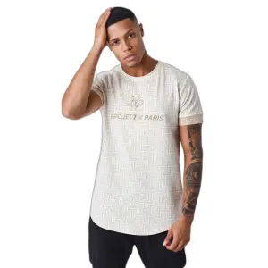 T-shirt met labyrintprint Project X Paris image-0