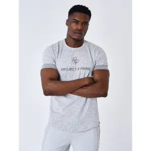 T-shirt met labyrintprint Project X Paris image-1