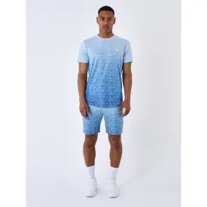 T-Shirt mit zweifarbigem Allover-Degradé-Effekt Project X Paris image-1