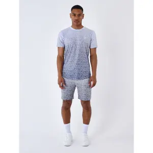 T-Shirt mit zweifarbigem Allover-Degradé-Effekt Project X Paris image-1