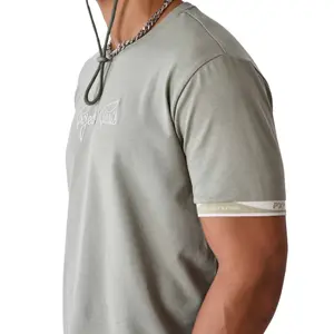 Camiseta clásica de canalé Project X Paris Wavy image-4
