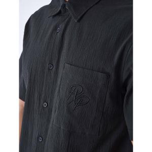 Wrinkled effect shirt with pockets Project X Paris image-3