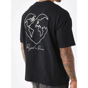 T-shirt coração do mundo Project X Paris image-5