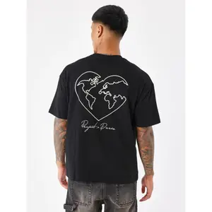 T-shirt coração do mundo Project X Paris image-4