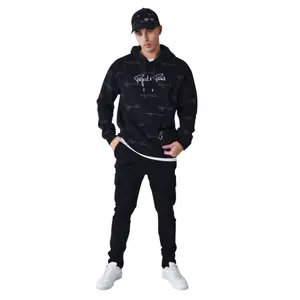 Sweatshirt à capuche imprimé Project X Paris Signature All Over image-1