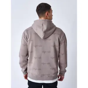 Bedruckter Kapuzenpullover Project X Paris Signature All Over image-3