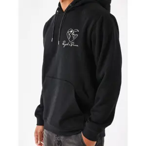 Huvtröja med hjärta-värld mönster Project X Paris image-4