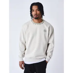Sweatshirt mit Rundhalsausschnitt und Graphmuster Project X Paris image-0