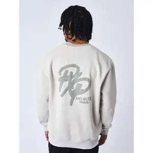 Sweatshirt mit Rundhalsausschnitt und Graphmuster Project X Paris image-2