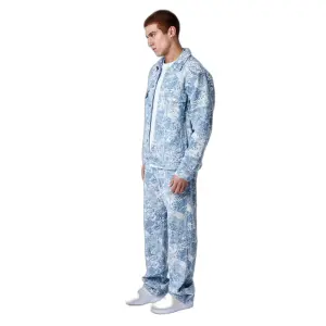 Kurtka dżinsowa z abstrakcyjnym motywem Project X Paris image-3