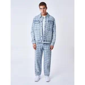 Geometrisk denimjakke Project X Paris