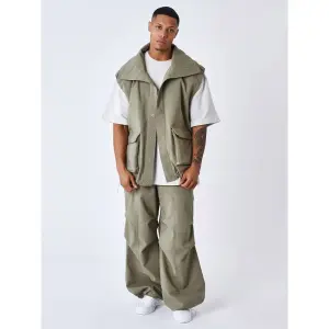 Oversized pocket vest Project X Paris image-1