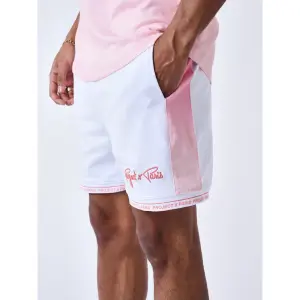 Calções às riscas com efeito gradiente Project X Paris image-3