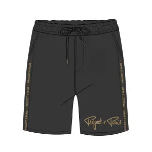 Pantalón corto clásico con logotipo bordado Project X Paris image-0