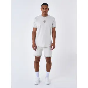 Short à détails tissé Project X Paris Labyrinthe image-1