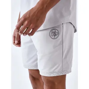 Short à détails tissé labyrinthe Project X Paris image-4