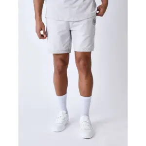 Short à détails tissé labyrinthe Project X Paris image-1