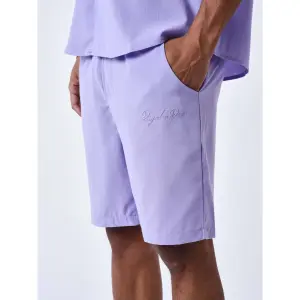 Shorts med texturerat broderi Project X Paris image-3