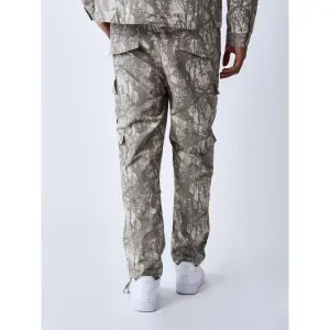 Multi-pocket cargo trousers with branch pattern Project X Paris image-2