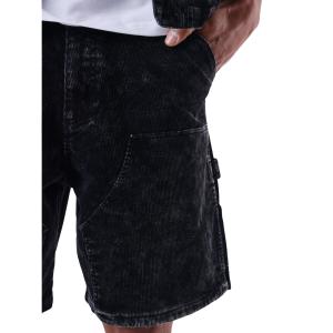 2542014-bk-pantaloni-corti-in-velluto-a-coste-project-x-paris-nero