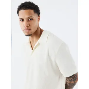 Textured polo shirt Project X Paris Preppy image-2