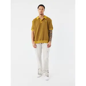 Textured polo shirt Project X Paris Preppy image-4