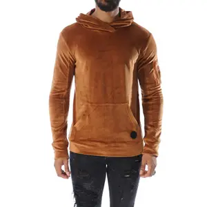 Sweatshirt à capuche en velours Project X Paris image-0