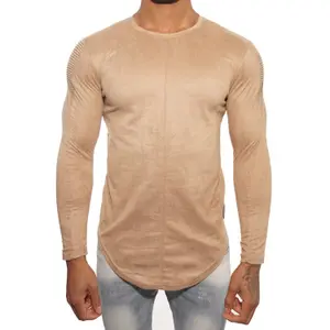 T-shirt manches longues en daim Project X Paris image-1