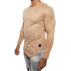 T-shirt manches longues en daim Project X Paris image-3