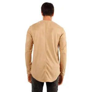 T-shirt manches longues en daim Project X Paris image-5