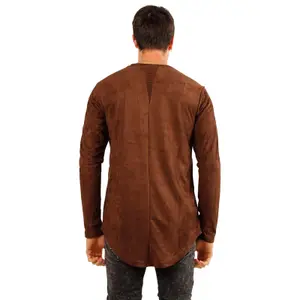 T-shirt manches longues en daim Project X Paris image-2