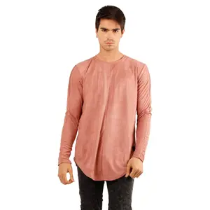 T-shirt manches longues en daim Project X Paris image-0