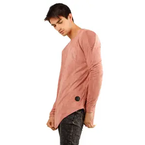 T-shirt manches longues en daim Project X Paris image-2