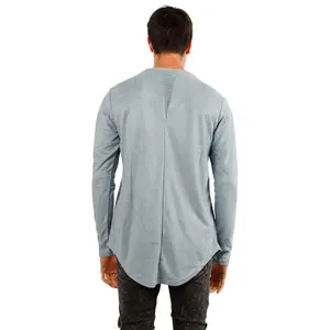 T-shirt manches longues en daim Project X Paris image-2