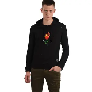 Sweatshirt à capuche Project X Paris Destroy Rose on Fire image-0
